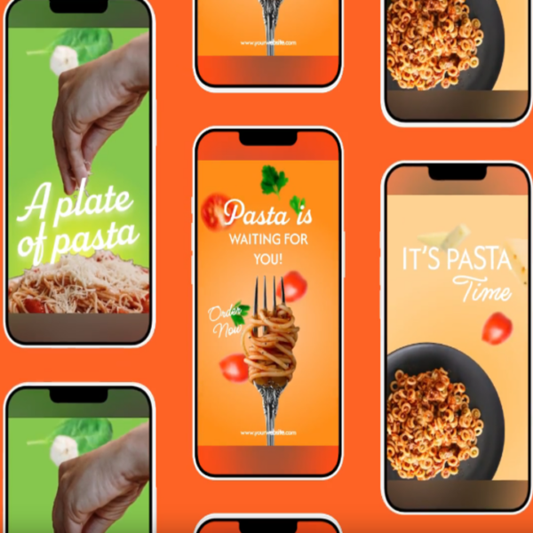 Fresh Italian Pasta Social Media Promo
