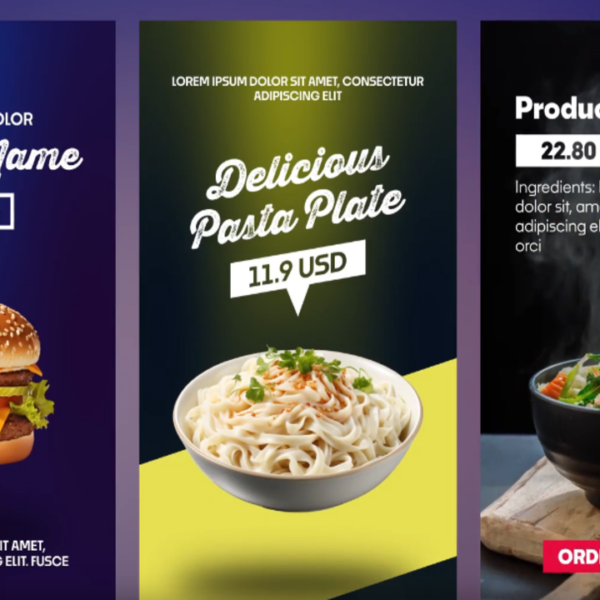Reels de comidas gastronomicas