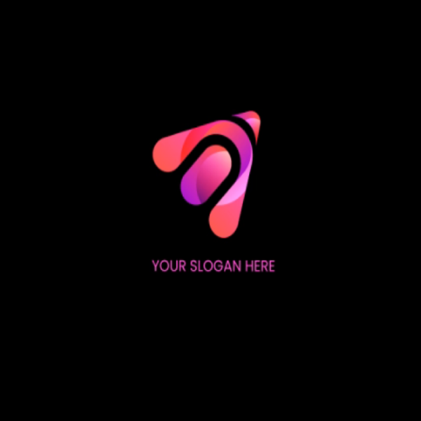 Logo futurista en formato zoom